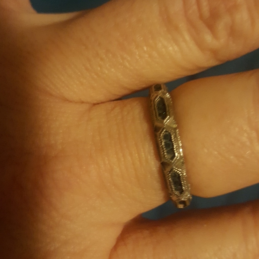 Sapphire  stack ring